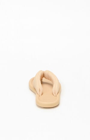 Women's Maxi Puffed Flip Flop Sandals image number 3