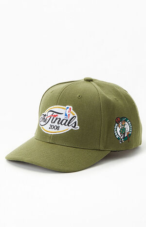 Boston Celtics Mitchell & Ness x Lids 2008 NBA Finals Dual Whammy Snapback  Hat - Kelly Green