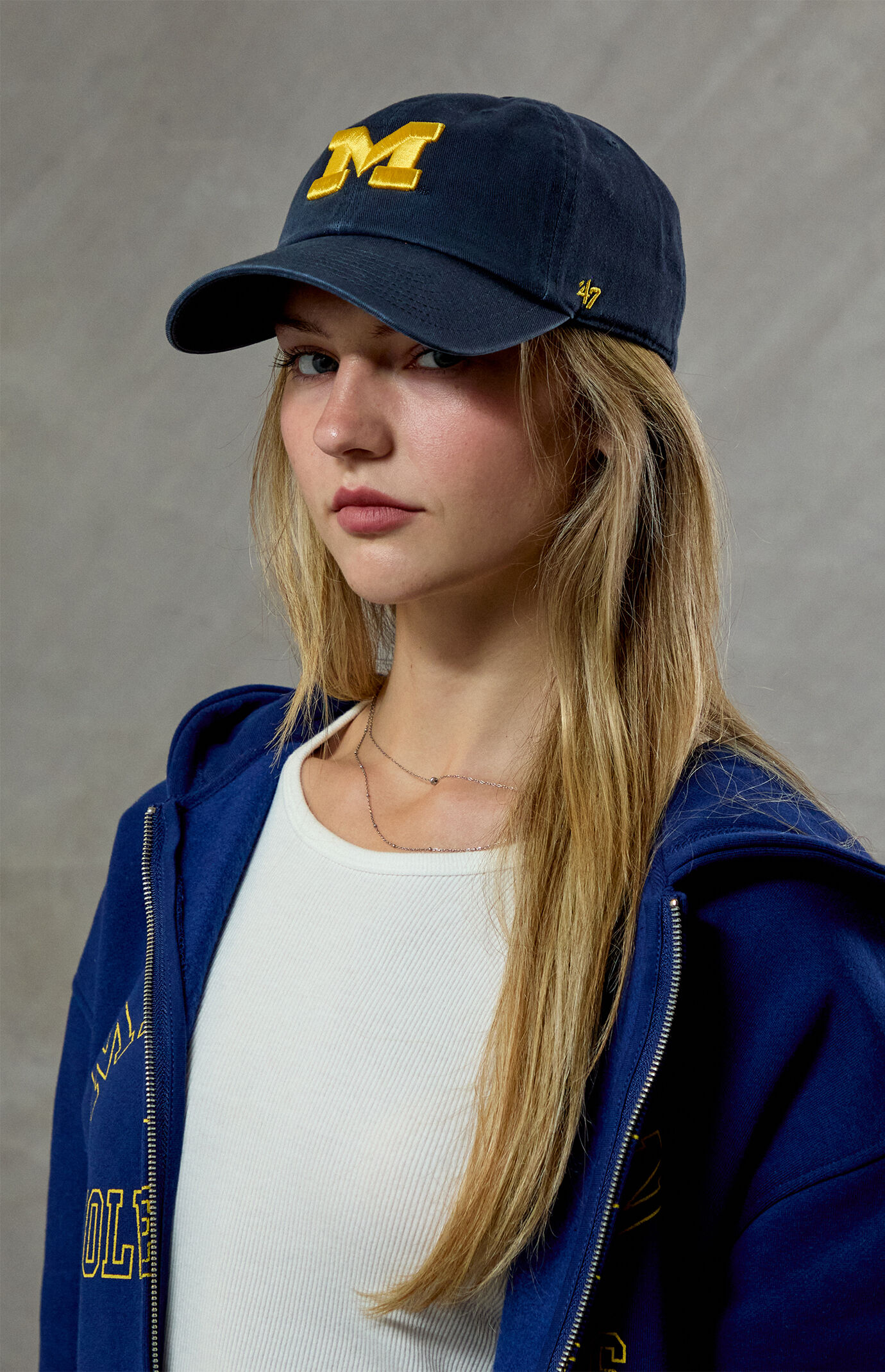 47 Brand Michigan State Clean-Up Strapback Hat