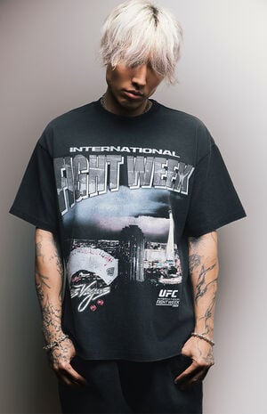 Fight Week Las Vegas Oversized T-Shirt image number 1