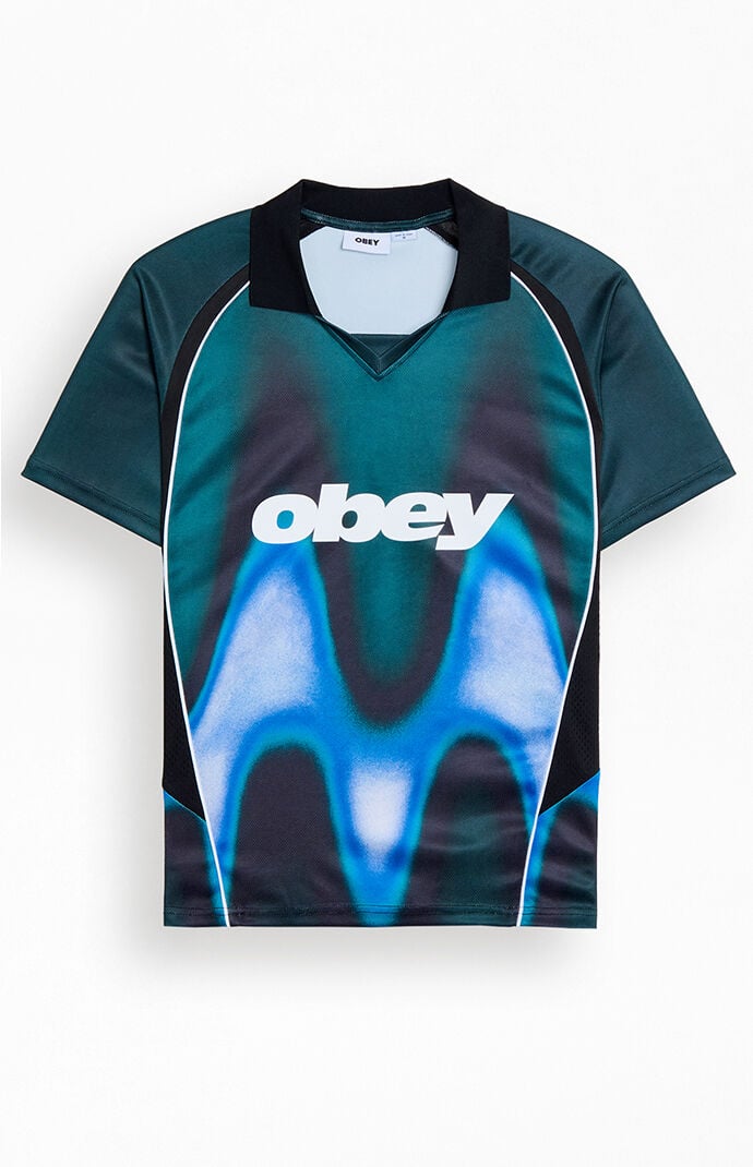 Obey Blurred Soccer Jersey