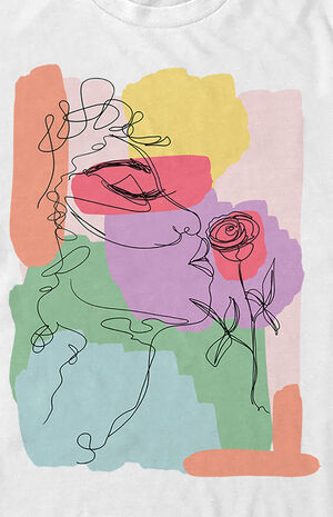 Drawn Roses T-Shirt image number 2