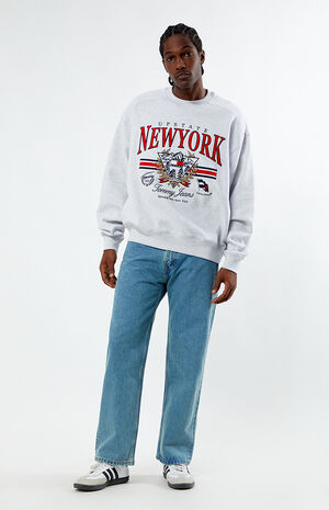 Upstate New York Vintage Crew Neck Sweatshirt image number 4