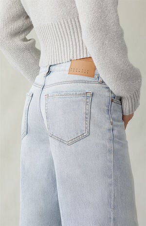 Lena Low Rise Super Baggy Jeans Light Blue image number 5
