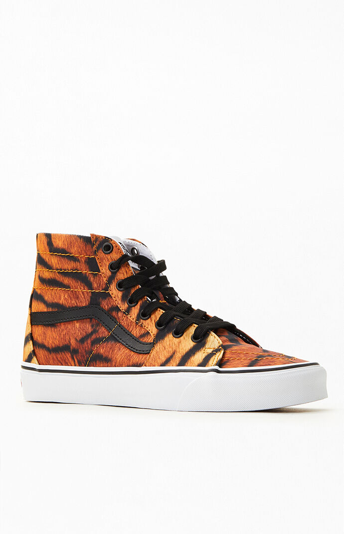 Tiger high top vans discount