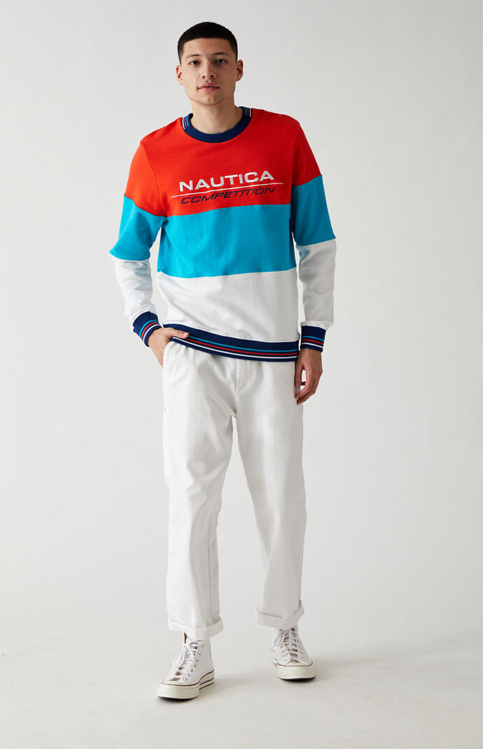 Competition Striped Sweatshirt