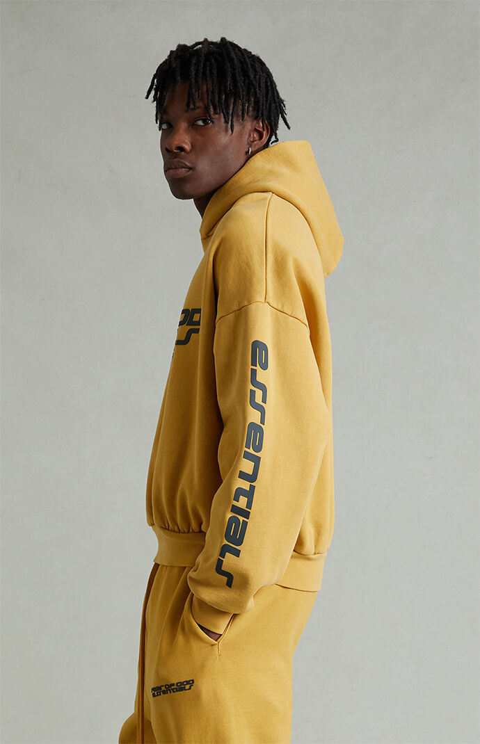 Fear of God ESSENTIALS Canyon Cropped Relaxed Hoodie