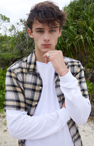 Plaid Camp Shirt image number 1