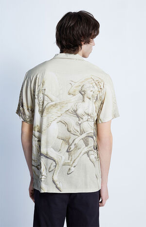 Greek Stone Woven Camp Shirt image number 4