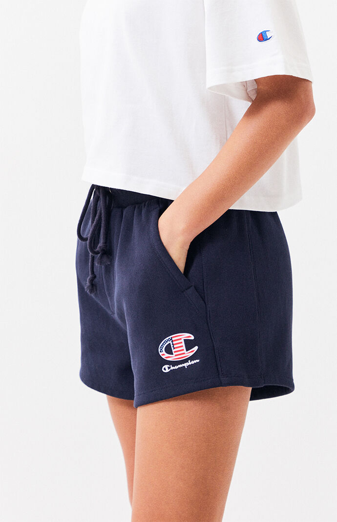 pacsun reverse weave shorts