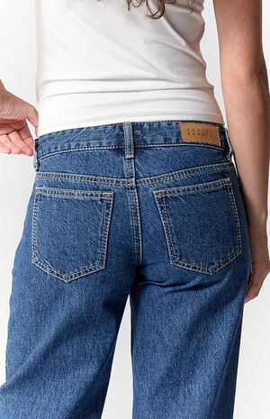 Sammy Ultimate Low Rise Straight Leg Jeans Medium Blue image number 6