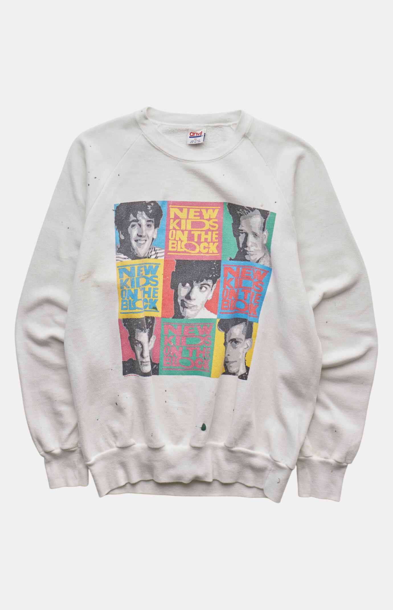 PS VINTAGE '80s New Kids On The Block Crew Neck Sweatshirt