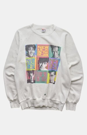 '80s New Kids On The Block Crew Neck Sweatshirt image number 1