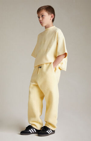 Essentials Garden Yellow Polar Fleece Sweatpants image number 1