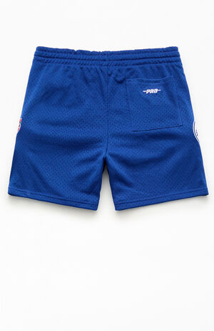 Kids LA Dodgers Mesh Basketball Shorts image number 2