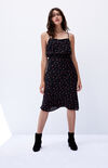Printed Midi Slip Dress Printed Midi Slip Dress image number null