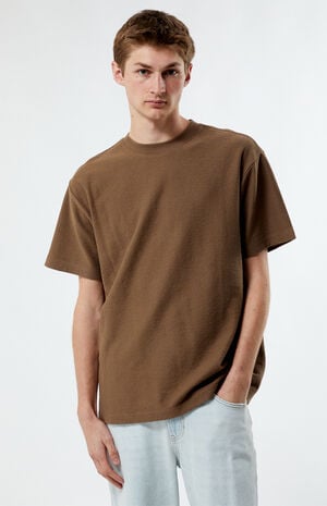 Brown Grooves T-Shirt image number 1