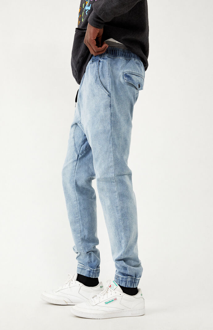 Vintage Denim Jogger Pants