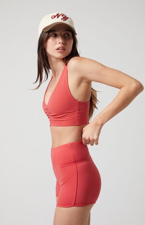 PAC WHISPER Active Dolphin Hem Biker Shorts image number 4