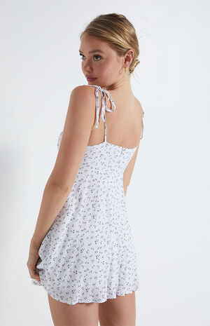 Tie Strap Mini Dress image number 4