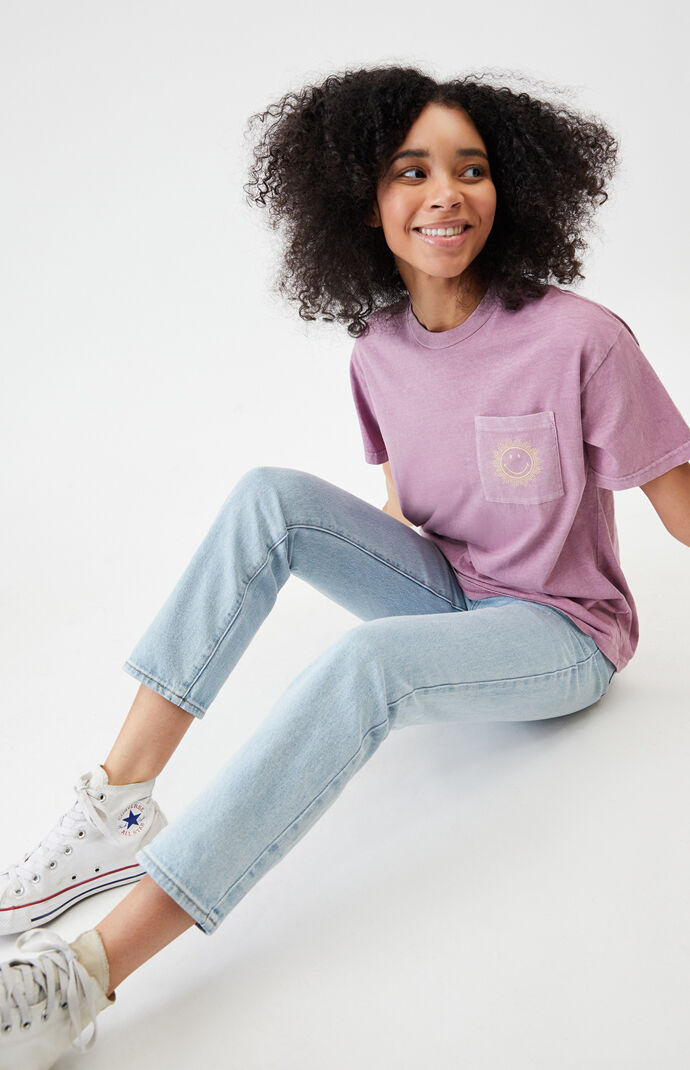 Light Mom Jeans