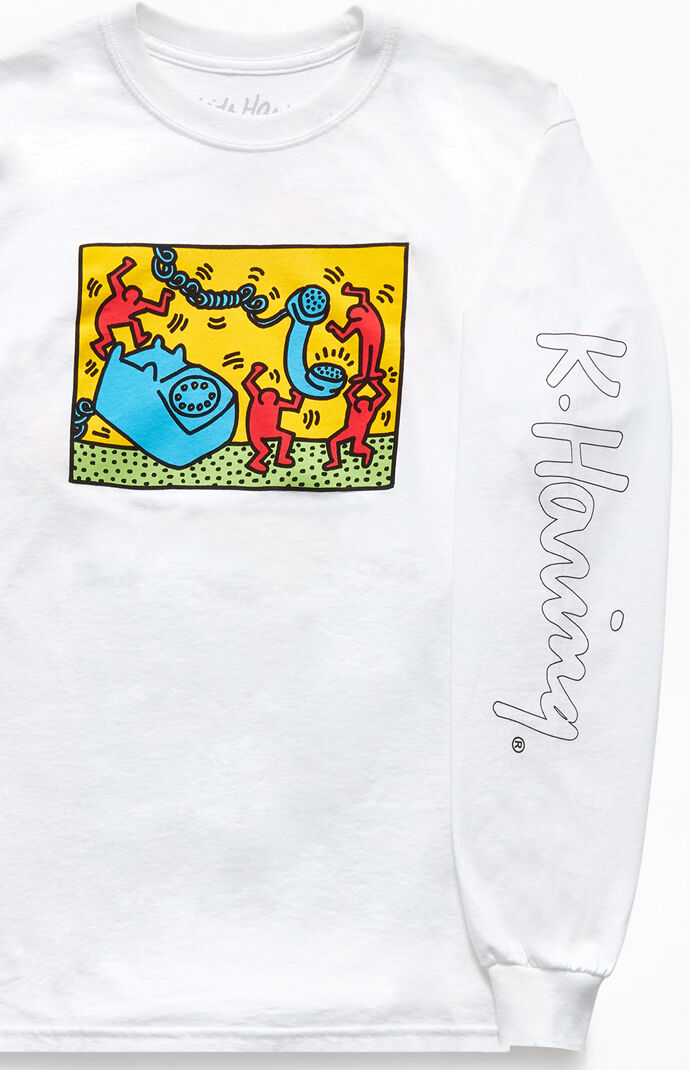 Keith Haring Art Long Sleeve T-Shirt