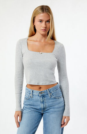 All Yours Rose Long Sleeve Top image number 2