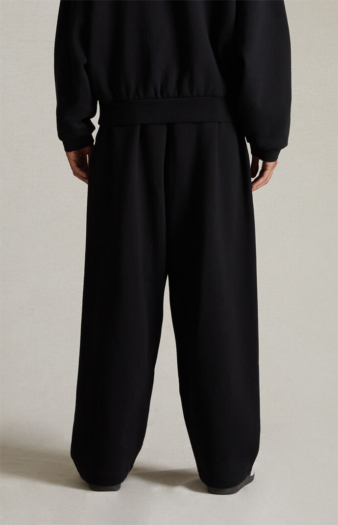 Fear of God Essentials Jet Black Relaxed Lounge Pants | PacSun