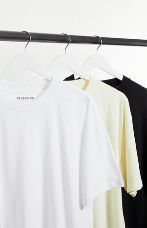 3 Pack Basic Oversized T-Shirts image number 2