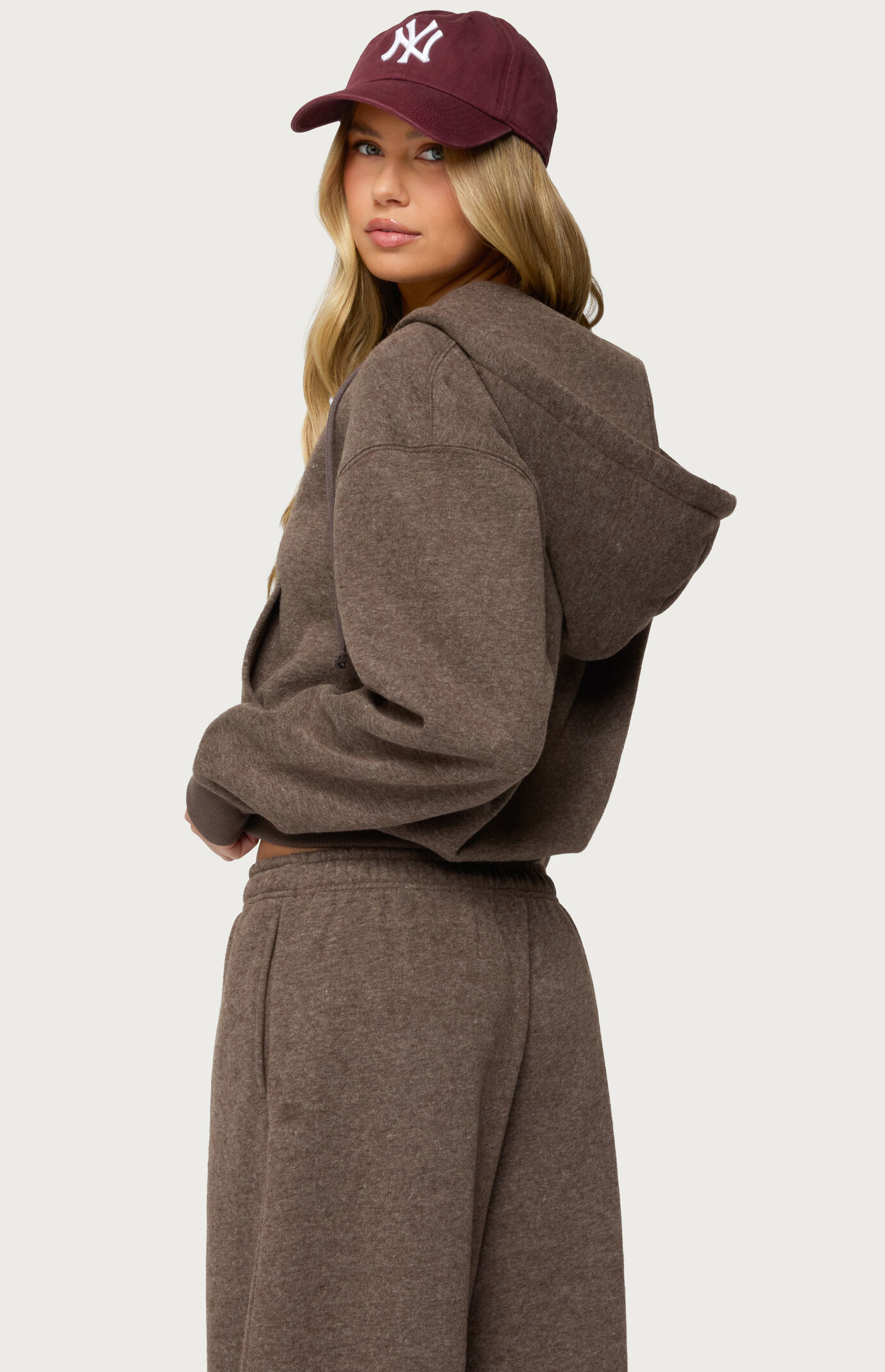 Edikted Laulie Zip Up Hoodie