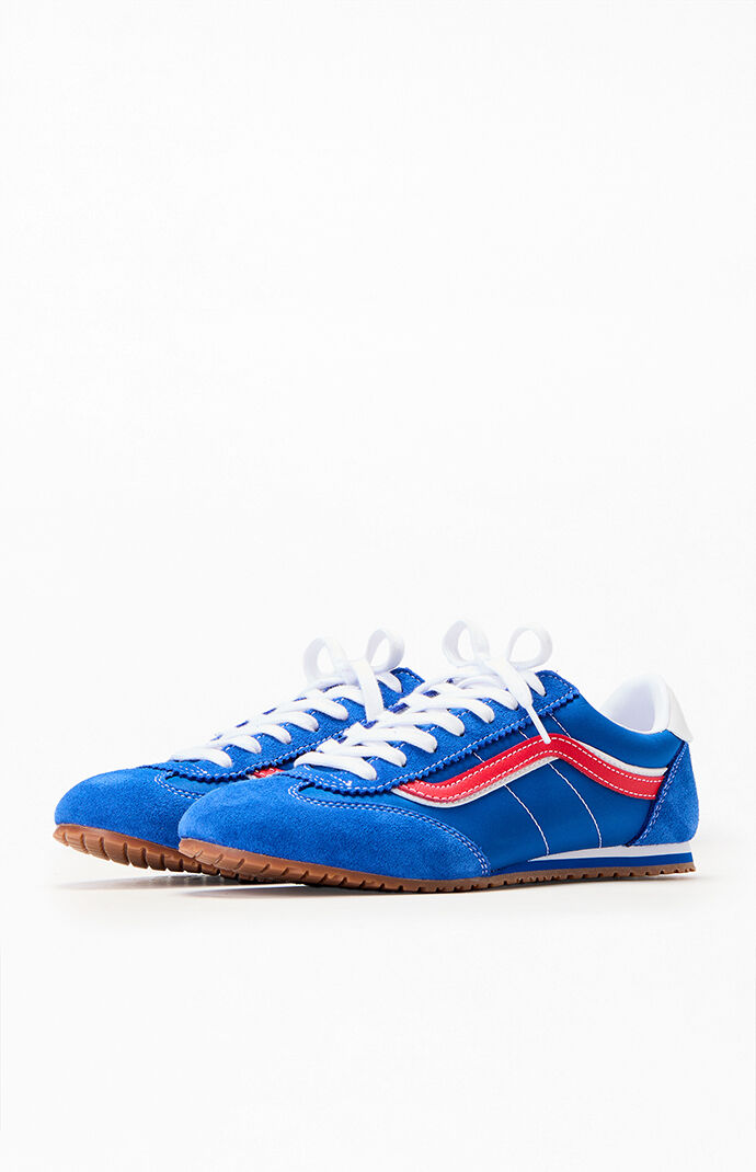 Vans Blue & Red Super Lo Pro Sneakers