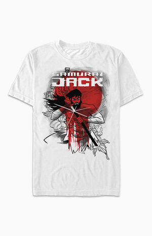 Samurai Jack Ready Warrior T-Shirt Samurai Jack Ready Warrior T-Shirt image number null