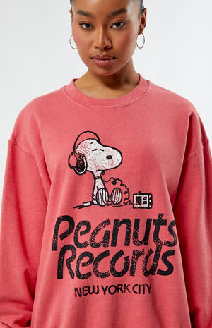 Records NYC Headphones Crew Neck Sweatshirt image number 2
