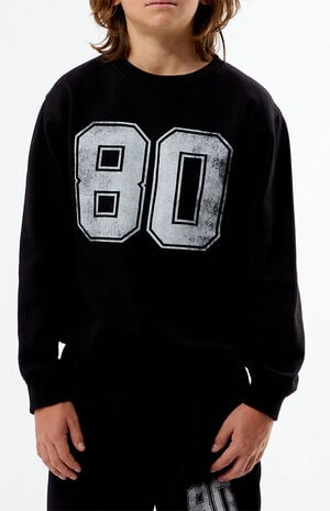80 Black Crew Neck Sweatshirt image number 4