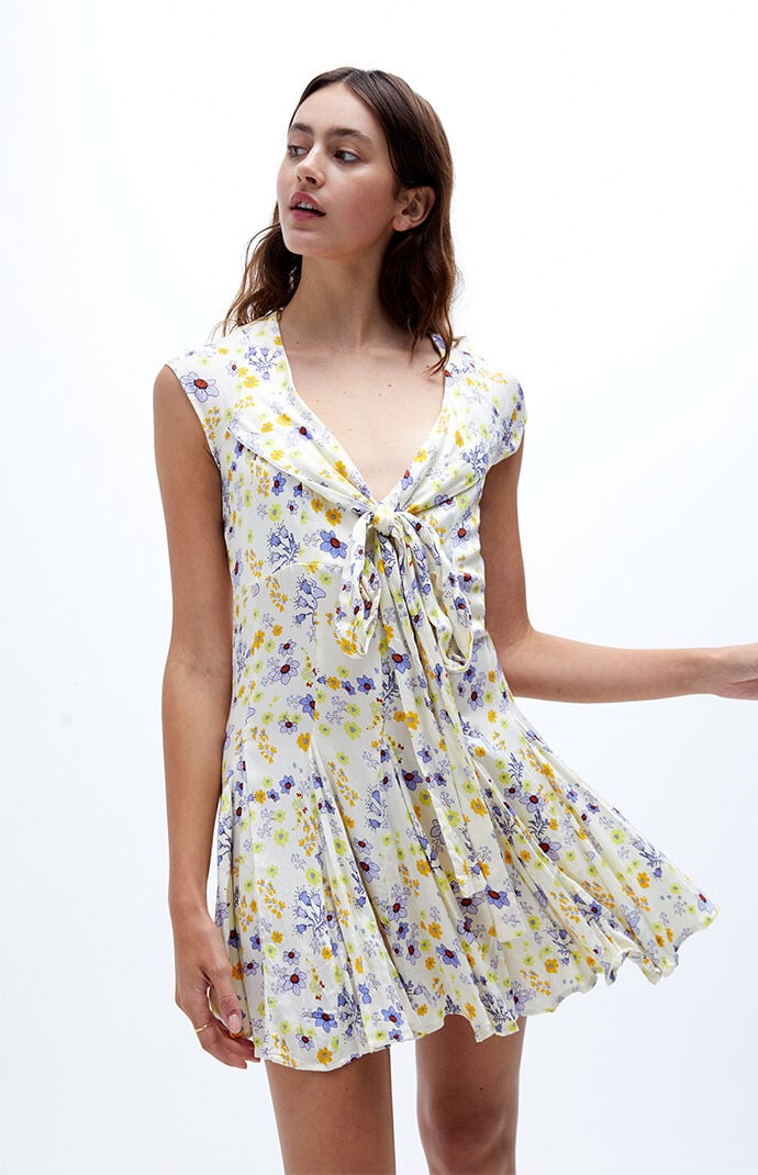 Pacsun wrap dress top