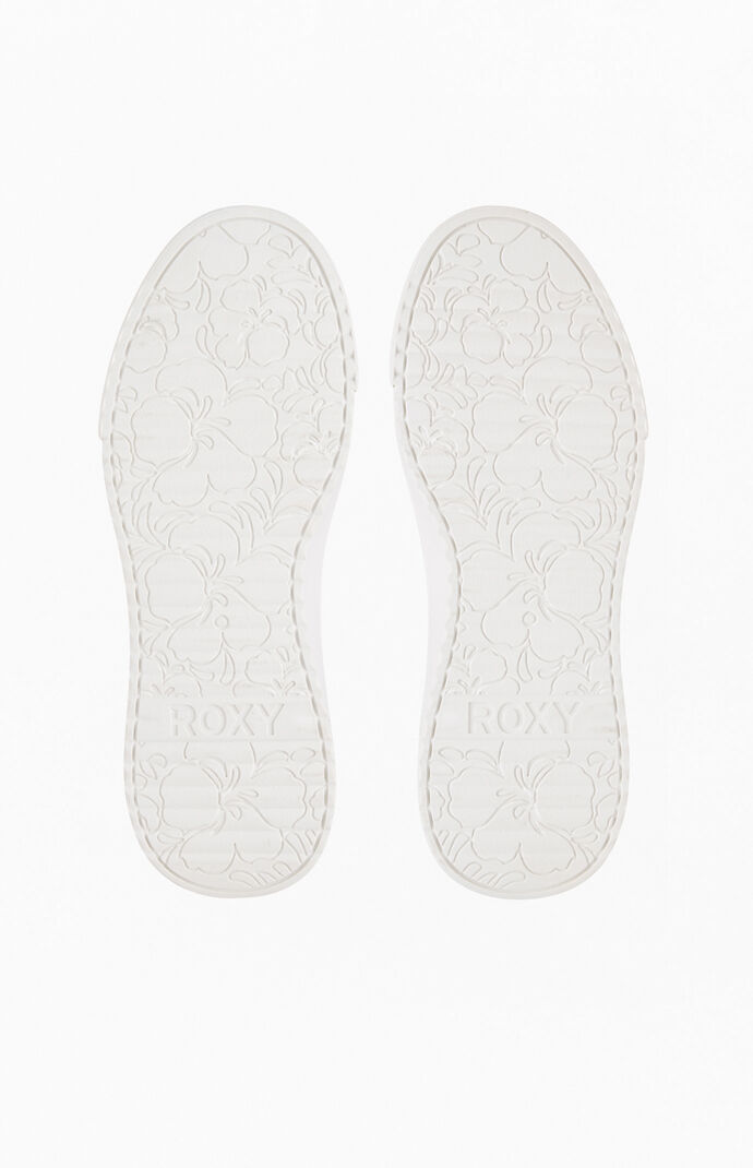 Women's White Cannon Sneakers
