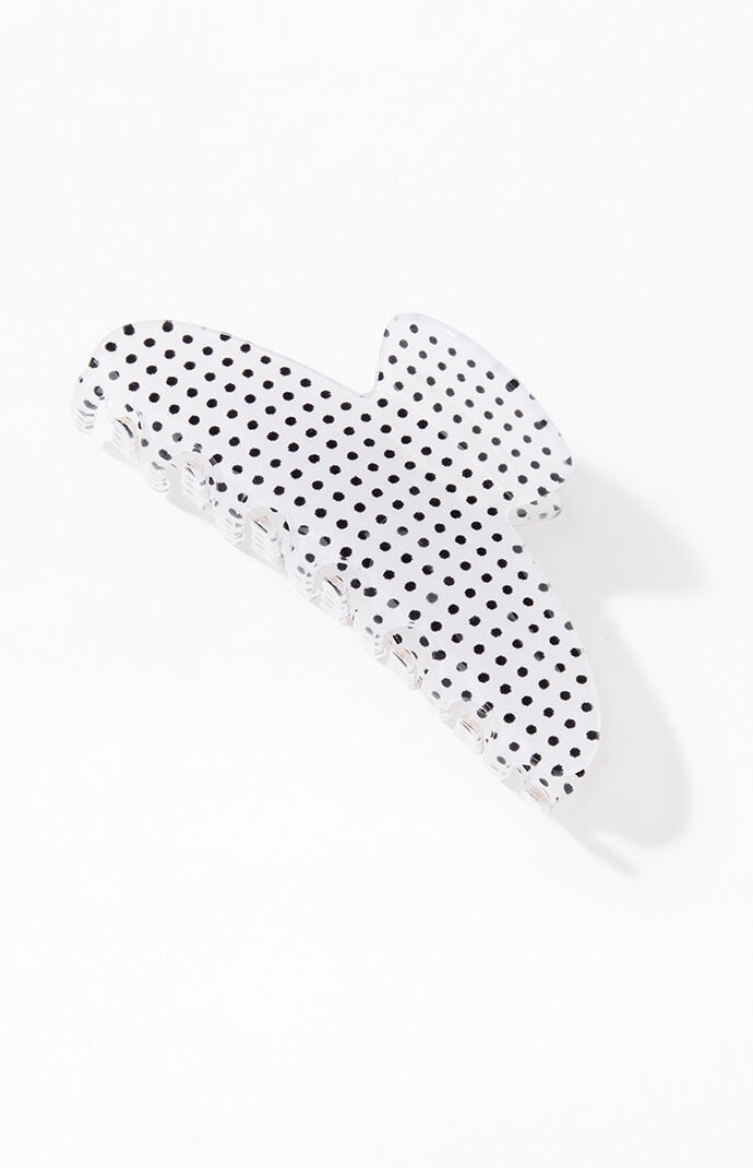 LA Hearts Polka Dot Hair Claw Clip