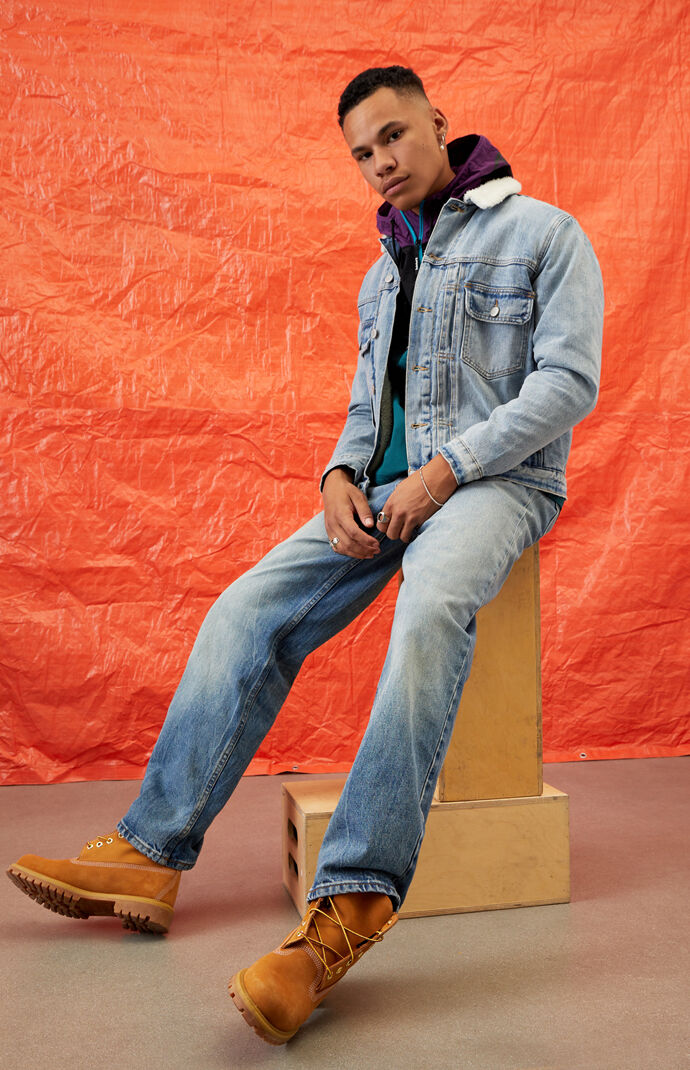 Light Vintage Fit Denim Jacket