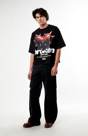 Broken Hearted Cropped Boxy T-Shirt image number 5
