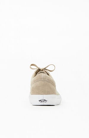 Brown U Old Skool Pig Suede Shoes Brown U Old Skool Pig Suede Shoes image number 3