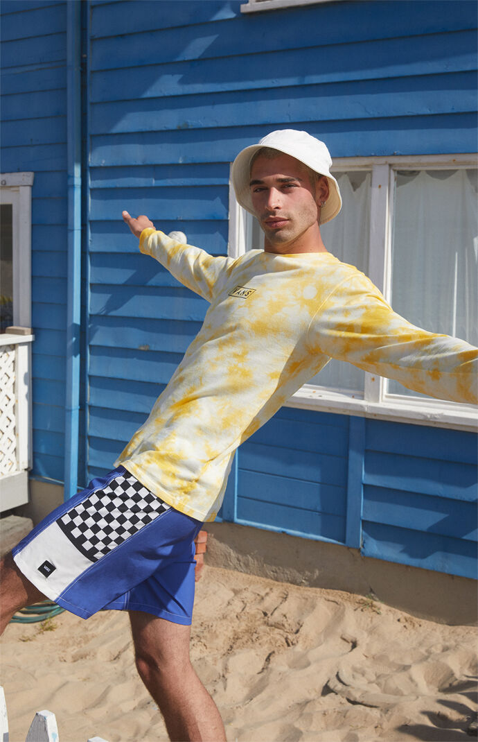 Easy Box Tie-Dyed Long Sleeve T-Shirt
