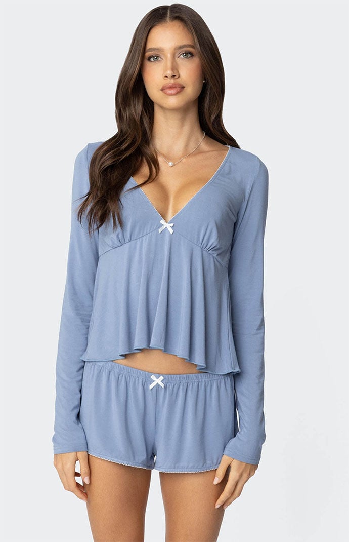 Edikted Kimia Babydoll Top | PacSun