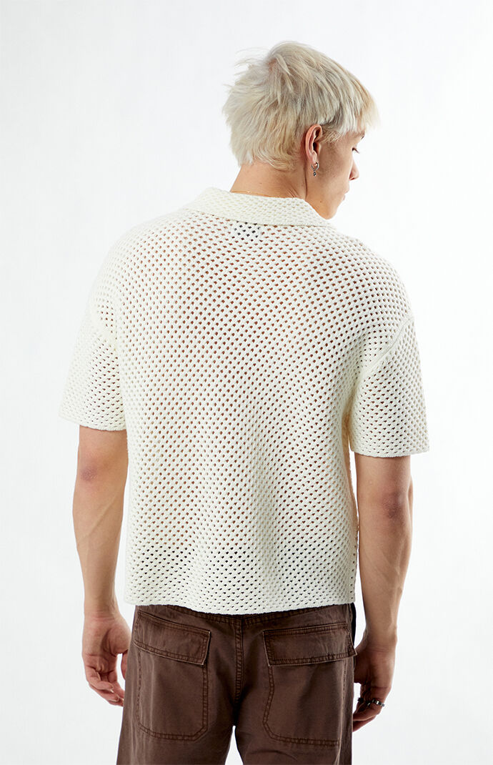 PacSun Spence Open Knit Camp Shirt | PacSun