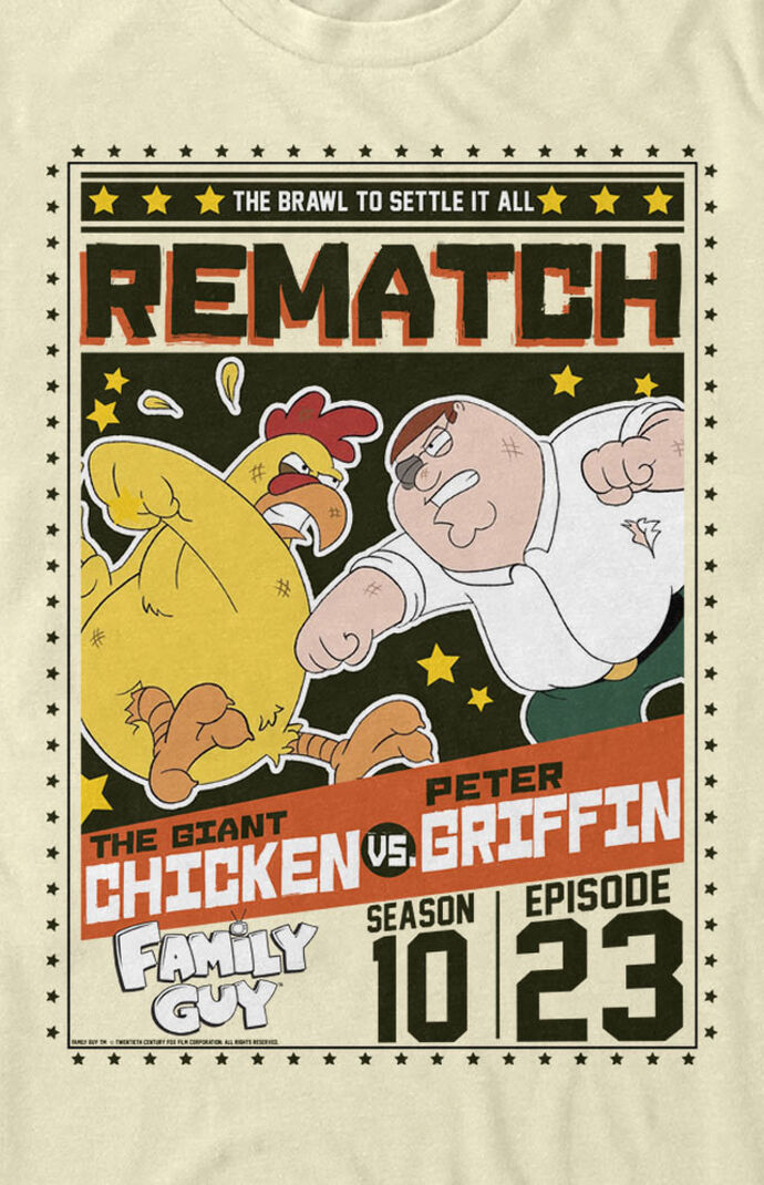 Peter vs. Chicken Family Guy T-Shirt