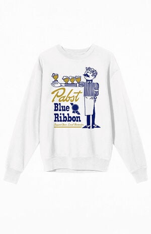 Pabst Blue Ribbon Bartender Sweatshirt image number 1