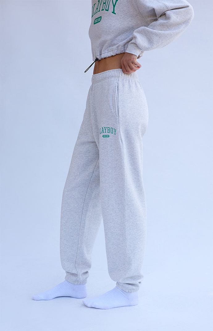 Grey hotsell playboy joggers