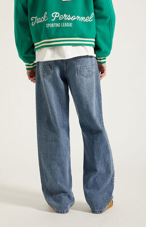 Dylan Baggy Jeans Medium Blue image number 4