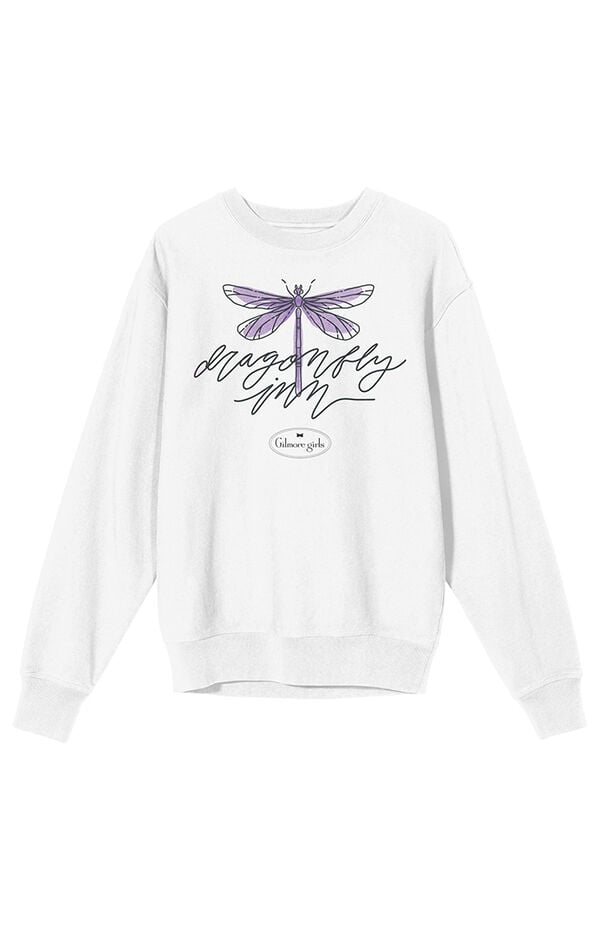 Gilmore Girls Dragonfly Crew Neck Sweatshirt