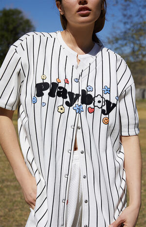 Playboy By PacSun Baseball Jersey Shirt