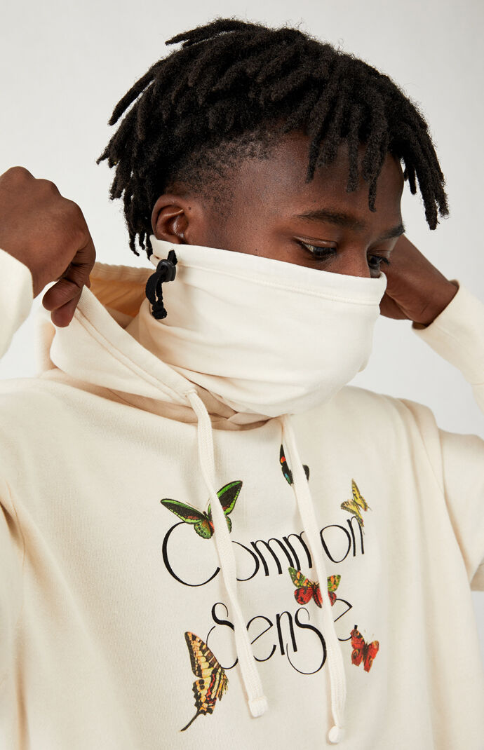 Common Sense Built-In Face Mask Hoodie